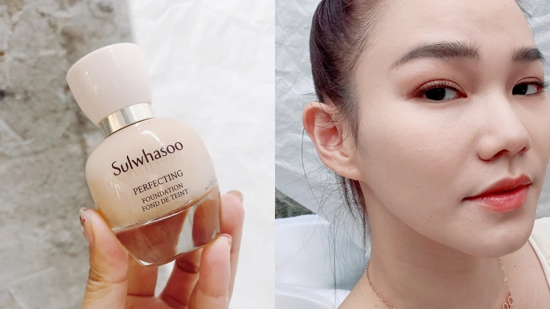 Sulwhasoo雪花秀完美柔焦精華粉底妝感示範 Sulwhasoo雪花秀完美柔焦精華粉底妝感示範