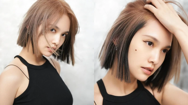 楊丞琳4個月前的髮色，圖片來源：ig@rainie77