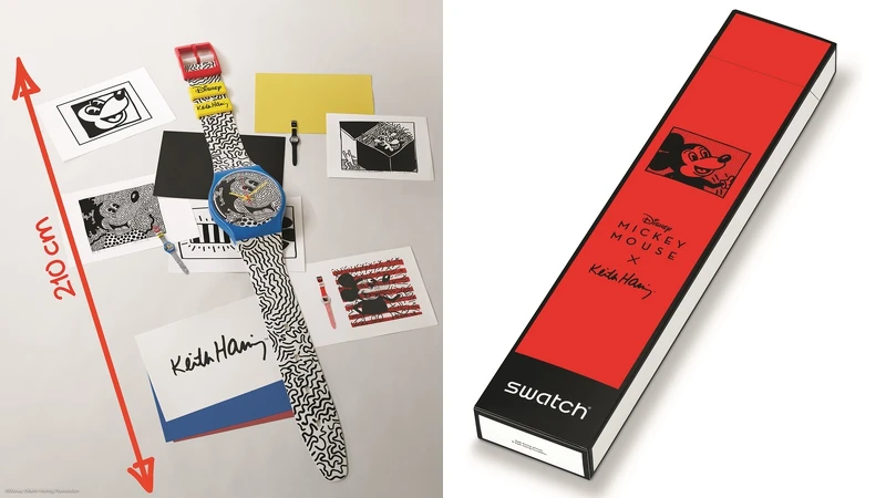 Swatch X Disney Mickey Mouse X Keith Haring聯名系列 Swatch X Disney Mickey Mouse X Keith Haring聯名系列