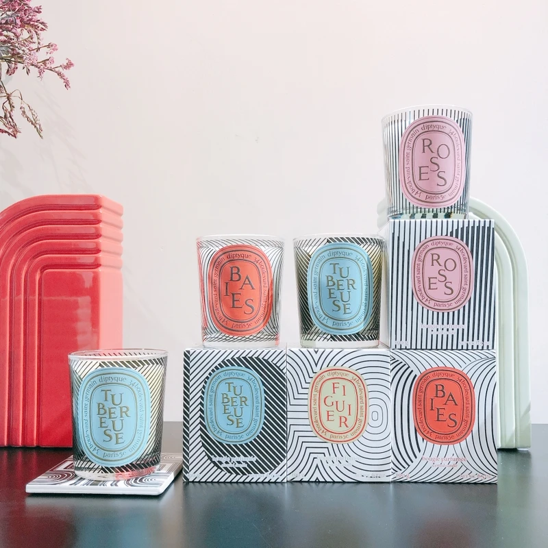 diptyque 2021限量香氛蠟燭-玫瑰、晚香玉、無花果、漿果香