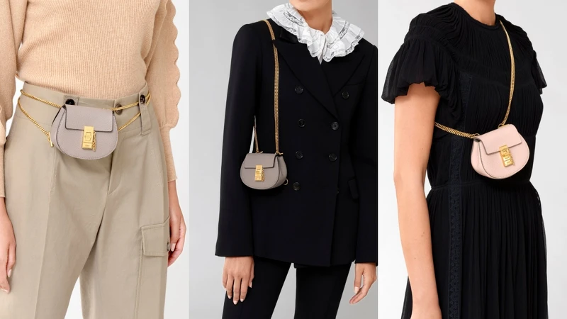 Chloé Drew Bag迷你尺寸,NT28,200 Chloé Drew Bag迷你尺寸,NT28,200