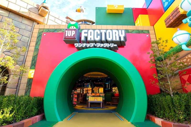 「1UP工廠」，Photo／日本環球影城 ©Nintendo