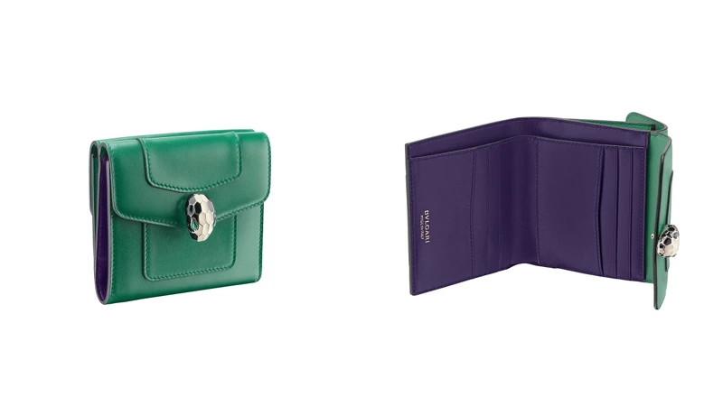 BVLGARI蛇頭短夾，NT21,800