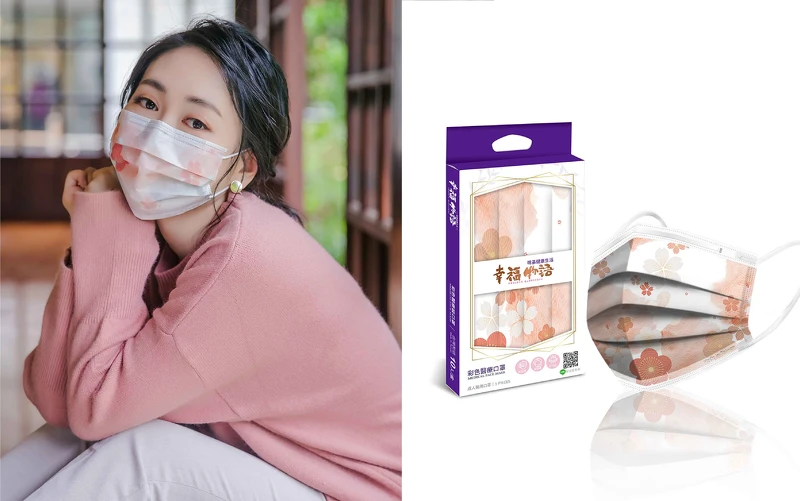 河津櫻-彩繪醫療日系口罩 河津櫻-彩繪醫療日系口罩