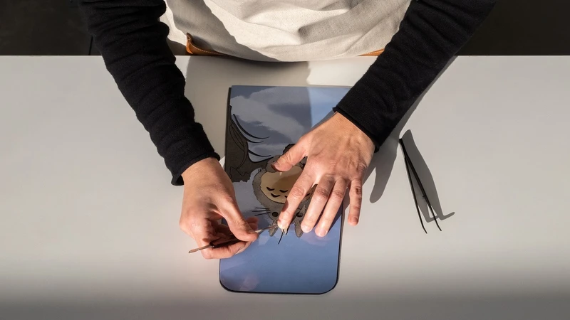 LOEWEtotoro聯名系列製作過程 LOEWEtotoro聯名系列製作過程