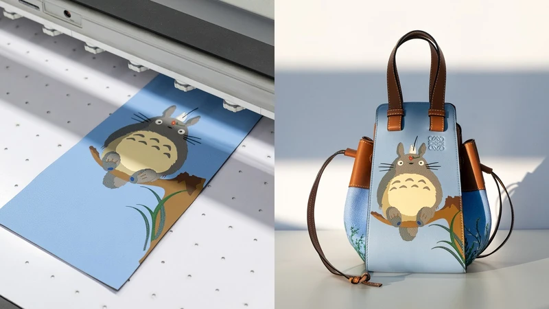 LOEWEtotoro聯名系列製作過程 LOEWEtotoro聯名系列製作過程