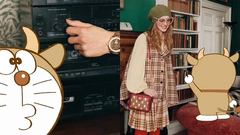 隱藏版Gucci X 哆啦A夢聯名系列 隱藏版Gucci X 哆啦A夢聯名系列