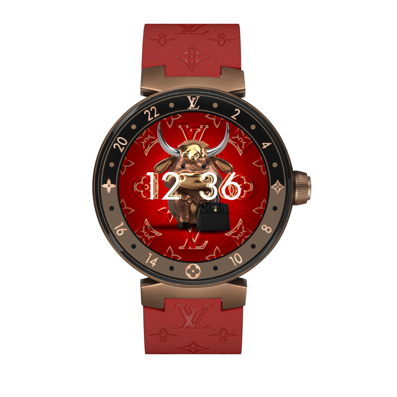 Louis Vuitton智能手錶Tambour Horizon，NT$111,000