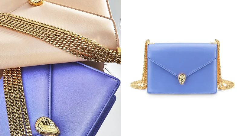 BVLGARI Serpenti Forever Multichain小牛皮肩背包,NT77,200 BVLGARI Serpenti Forever Multichain小牛皮肩背包,NT77,200