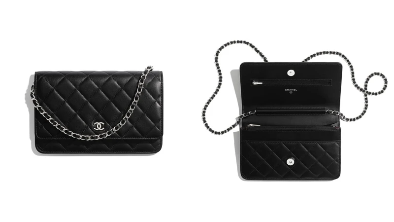 Chanel菱格紋鏈帶包,NT85,700 Chanel菱格紋鏈帶包,NT85,700