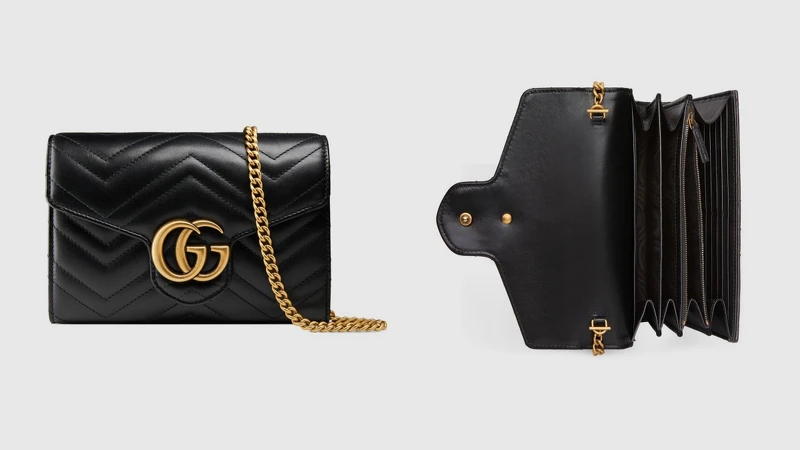 Gucci GG Marmont鍊帶包,NT52,800 Gucci GG Marmont鍊帶包,NT52,800