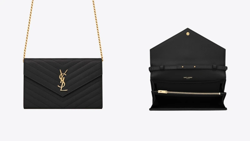 YSL絎縫鏈帶包 YSL絎縫鏈帶包