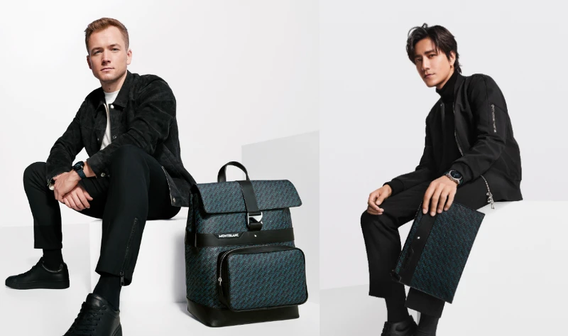 萬寶龍品牌大使—泰隆艾格頓及陳坤所演繹的M_Gram 4810系列掀蓋式後背包(NT36,700)與中型手拿包(NT13,700),同樣也十分出眾。 萬寶龍品牌大使—泰隆艾格頓及陳坤所演繹的M_Gram 4810系列掀蓋式後背包(NT36,700)與中型手拿包(NT13,700),同樣也十分出眾。