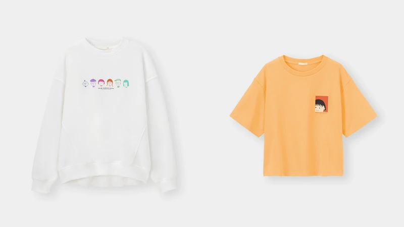 GU X 櫻桃小丸子聯名系列 GU X 櫻桃小丸子聯名系列