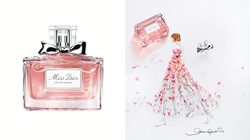 Dior迪奧2017年Miss Dior香氛Eau De Parfum。