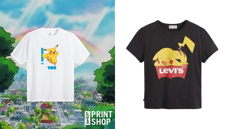 客製化短T、皮卡丘黑色短T，NT1,490