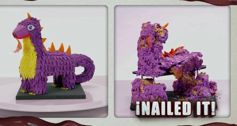 左為示範作品，右為參賽者作品