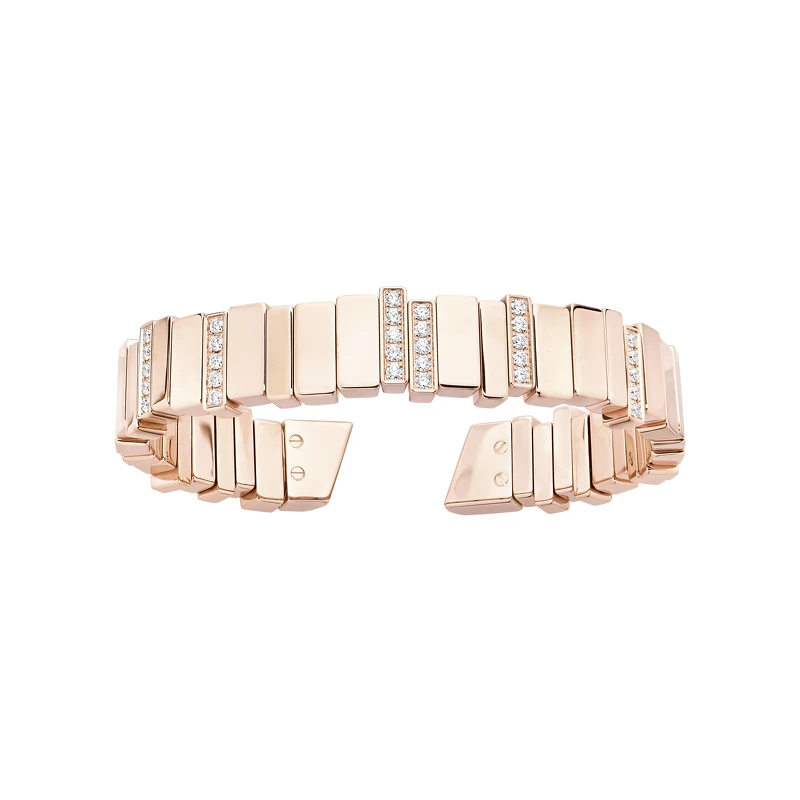 GEM DIOR 玫瑰金鑽石手鐲 NTD910,000