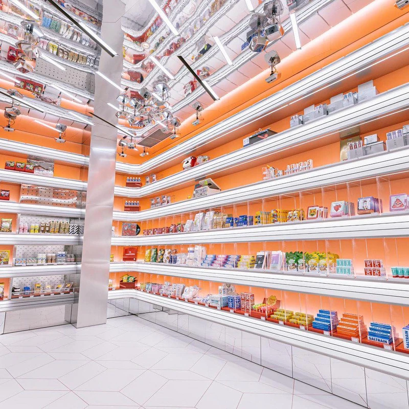 未來感十足的室內設計空間。 未來感十足的室內設計空間。