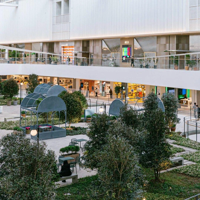 5樓有非常舒適的休憩空間。 5樓有非常舒適的休憩空間。