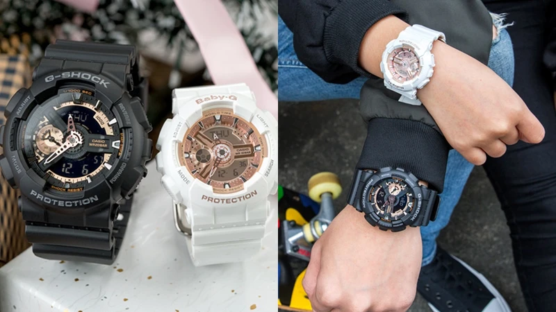 Casio G-SHOCK x BABY-G 率性魅力運動情人對錶,NT6,700 Casio G-SHOCK x BABY-G 率性魅力運動情人對錶,NT6,700