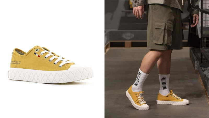 蜂蜜芥末色鬆餅鞋，NT2,280