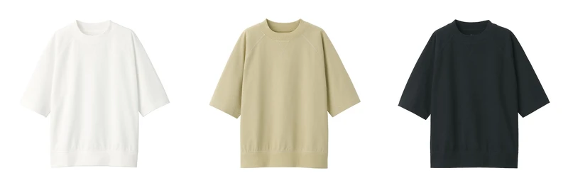 女有機棉迷你果毛五分袖T恤，售價NT$650