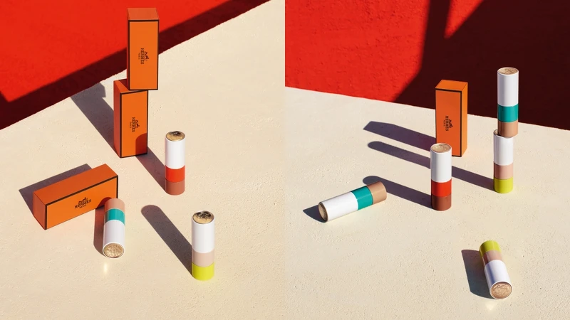 Hermes愛馬仕Rouge Hermès 2021春夏限定色形象圖。 Hermes愛馬仕Rouge Hermès 2021春夏限定色形象圖。