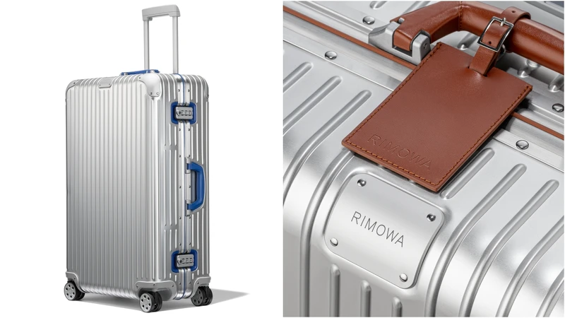 Rimowa Original Twist Check-In L(藍/咖啡),售價NT $53,900  Rimowa Original Twist Check-In L(藍/咖啡),售價NT $53,900