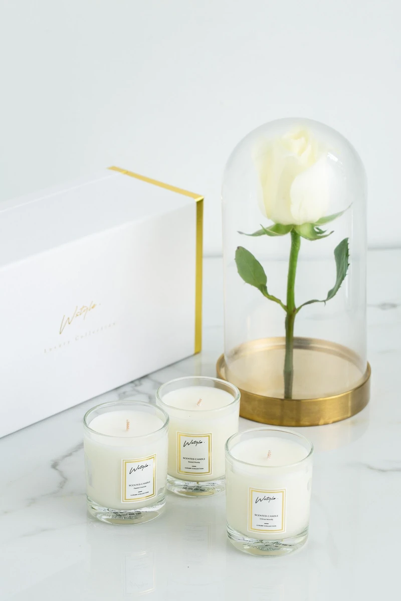 白金奢華系列 小蠟燭禮盒組 $1,180 白金奢華系列 小蠟燭禮盒組 $1,180