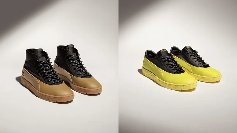 Ralph Sampson 70 Mid Rubber Kitsuné，NT5,180、Ralph Sampson 70 Rubber Kitsuné，NT4,480