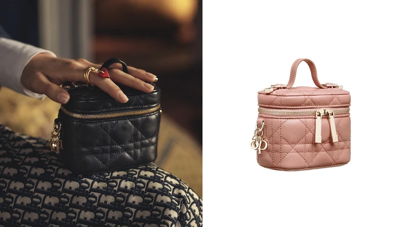 Lady Dior Micro化妝箱,NT58,000 Lady Dior Micro化妝箱,NT58,000