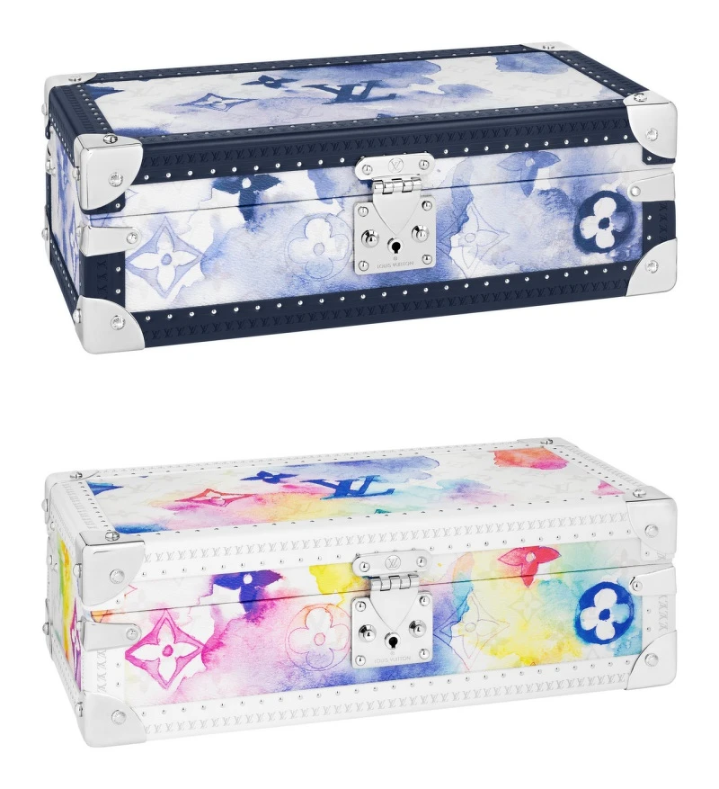 LV水彩暈染漸層手錶收納箱Coffert 8 Montres，售價NT$255,000