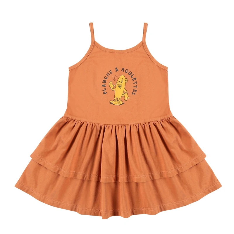 滑板小姐棉質背心雙層洋裝 2,730元 滑板小姐棉質背心雙層洋裝 2,730元