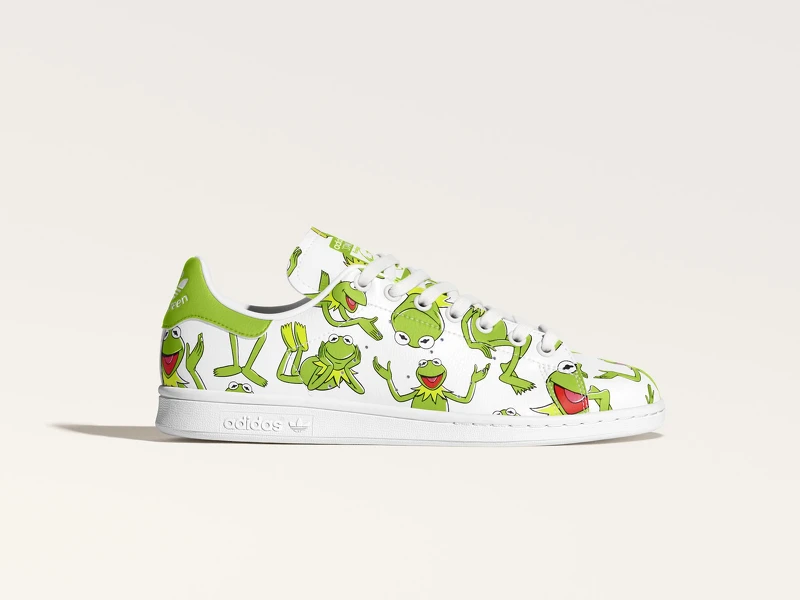 Stan Smith Kermit AOP鞋款,售價NT$4,090 Stan Smith Kermit AOP鞋款,售價NT$4,090