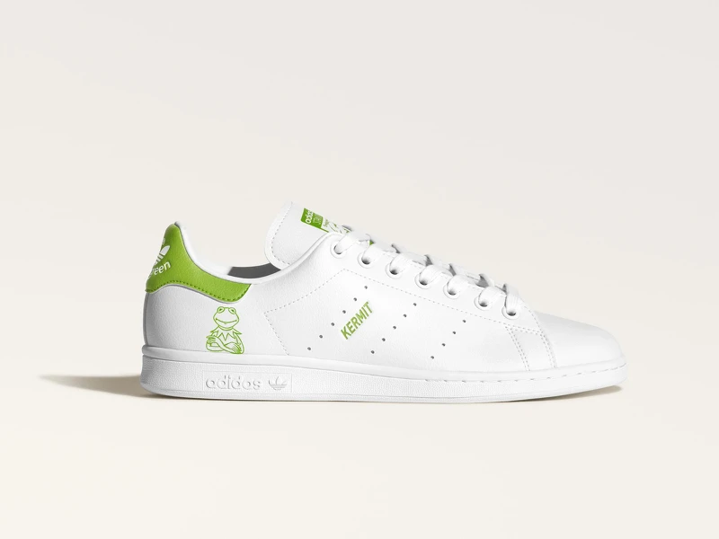 Stan Smith Tiny Kermit鞋款,售價NT$3,690 Stan Smith Tiny Kermit鞋款,售價NT$3,690