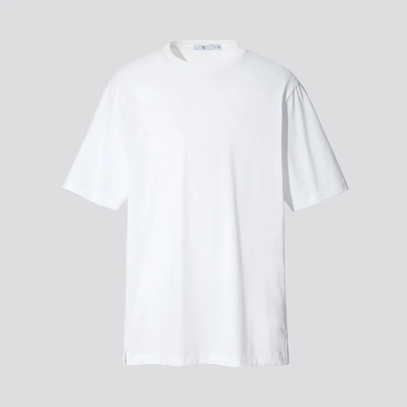 男裝 SUPIMA COTTON 寬版圓領T恤(短袖)_NT$590