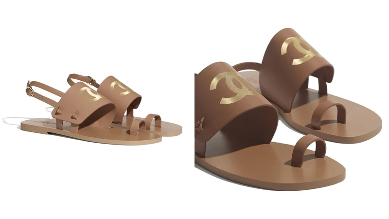 山羊皮涼鞋，NT30,000