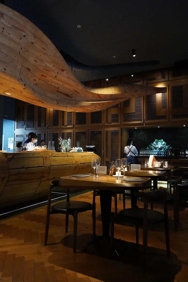 RAW餐廳實景。 RAW餐廳實景。