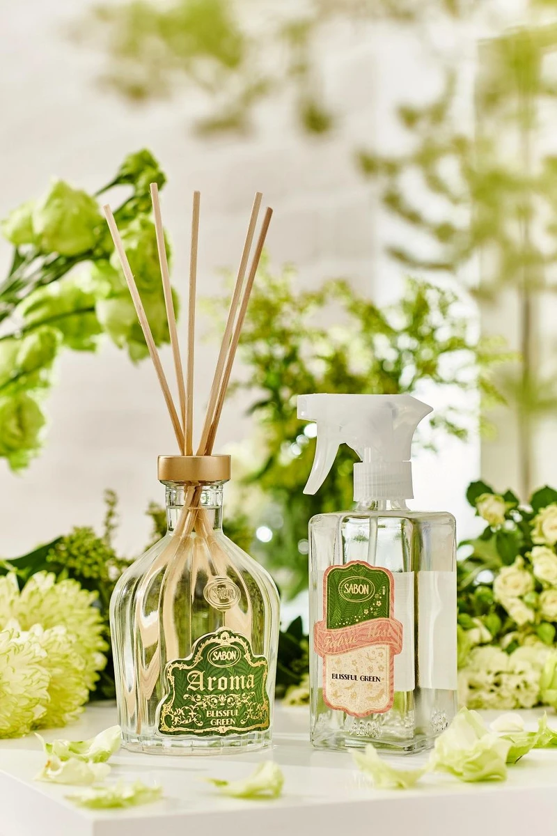 SABON綠意叢林薰香組450ml NT3,280 /SABON綠意叢林織物噴霧350ml NT980 SABON綠意叢林薰香組450ml NT3,280 /SABON綠意叢林織物噴霧350ml NT980