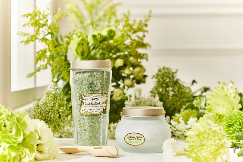 SABON綠意叢林浴鹽300g NT1,080 /SABON綠意叢林二合一臉部純淨磨砂膏200ml NT1,680 SABON綠意叢林浴鹽300g NT1,080 /SABON綠意叢林二合一臉部純淨磨砂膏200ml NT1,680