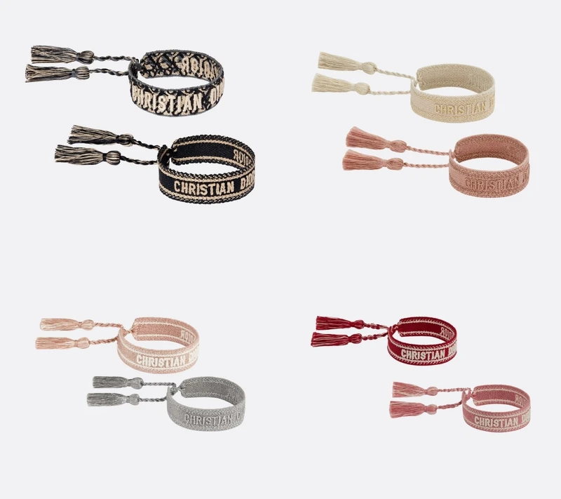 Dior J’adior手鏈套裝(一對),售價NT$15,000 Dior J’adior手鏈套裝(一對),售價NT$15,000