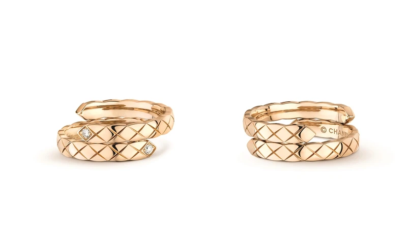 COCO CRUSH TOI ET MOI 戒指 小型款 _ 18K BEIGE 米色金 _ 建議售價NTD 96,000元