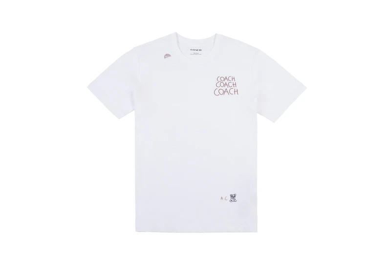 Coach Forever限定刺繡客製化服務T-Shirt，NT7,900