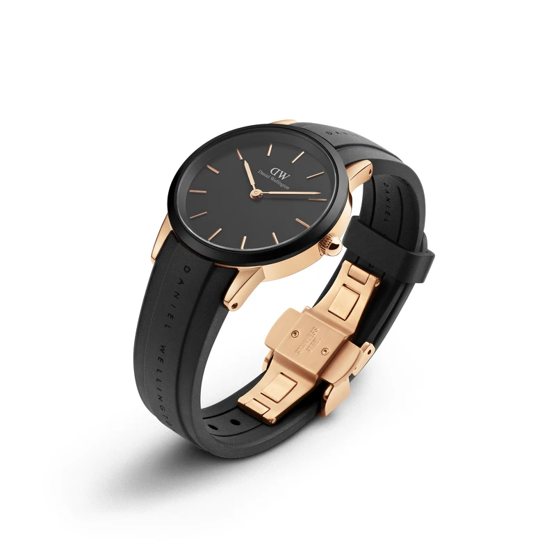 DW ICONIC MOTION躍動黑膠腕錶32mm,NT6,490 DW ICONIC MOTION躍動黑膠腕錶32mm,NT6,490