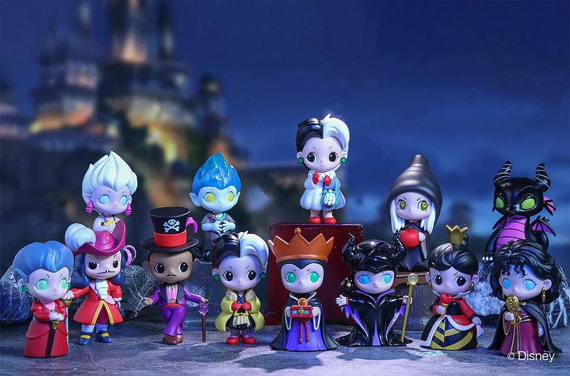 誠品線上|迪士尼反派系列公仔盒玩|推薦價3,600元(12入)。 誠品線上|迪士尼反派系列公仔盒玩|推薦價3,600元(12入)。