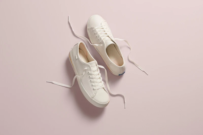 Keds 粉嫩大理石紋小白鞋，NT2,490