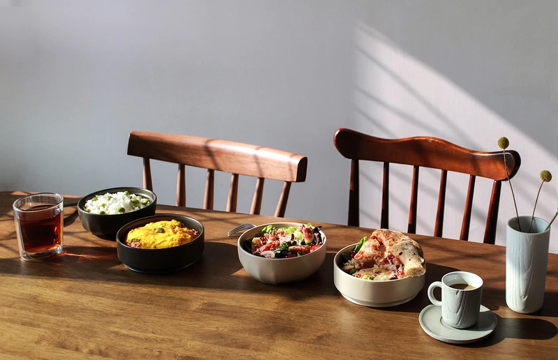 Ronde 陶瓷便當盒。 Ronde 陶瓷便當盒。