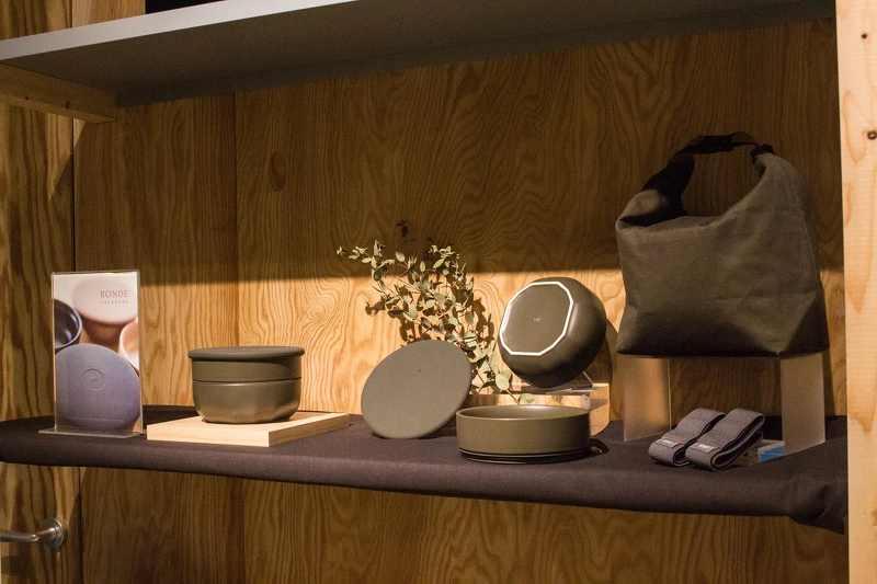 HAVEN by nest 現場展示墨黑色組合實品。 HAVEN by nest 現場展示墨黑色組合實品。