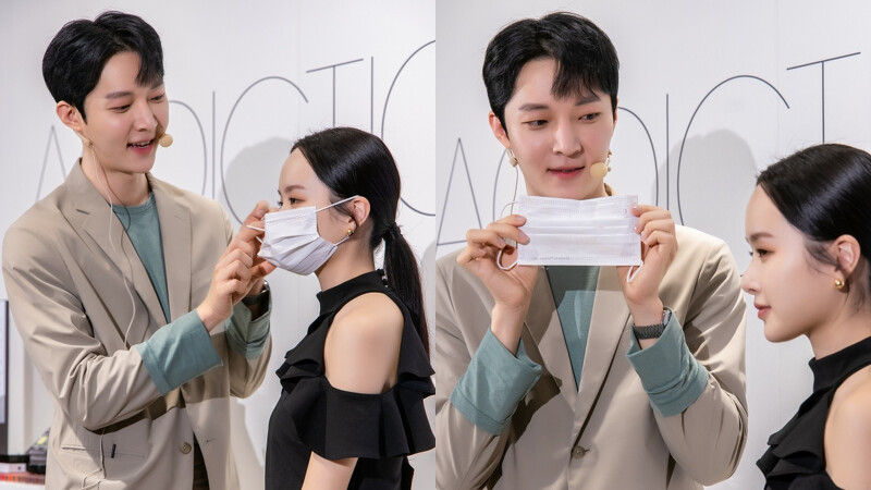 這樣噴完,即使戴上口罩也不會怕沾到彩妝了! 這樣噴完,即使戴上口罩也不會怕沾到彩妝了!